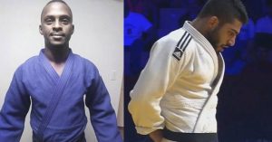 Algerian judoka Fethi Nourine