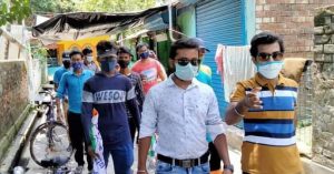 tmcp of garulia fight against corona