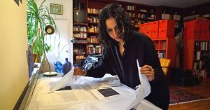 Mariam Ghani daughter of exiled Afghan president Ashraf Ghani