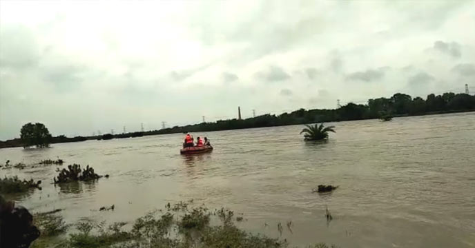 flood situation in bankura