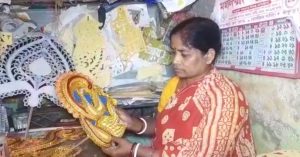 traditional art of goddess durga now faccing problems