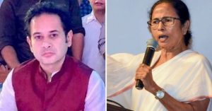 Mamata and Pradyot Manikya