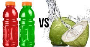 Coconut water became substitute of plastic