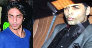 Karan Johar Rushes to Mannat