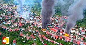 Myanmar military attack started on rebel force controlled chinland states