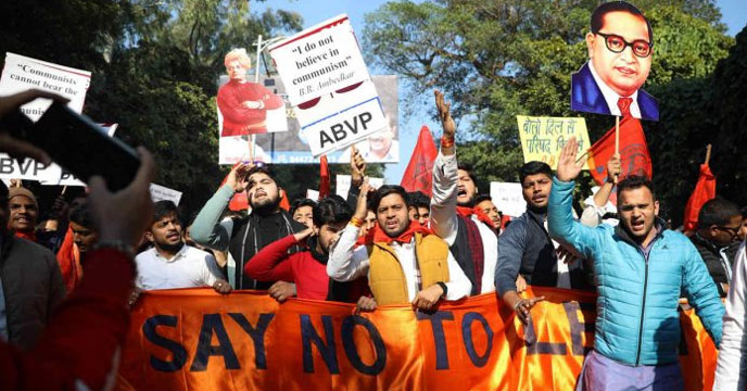 Abvp on new syllabus by west bengal government