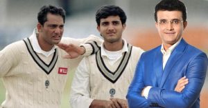 azahar with sourav ganguly