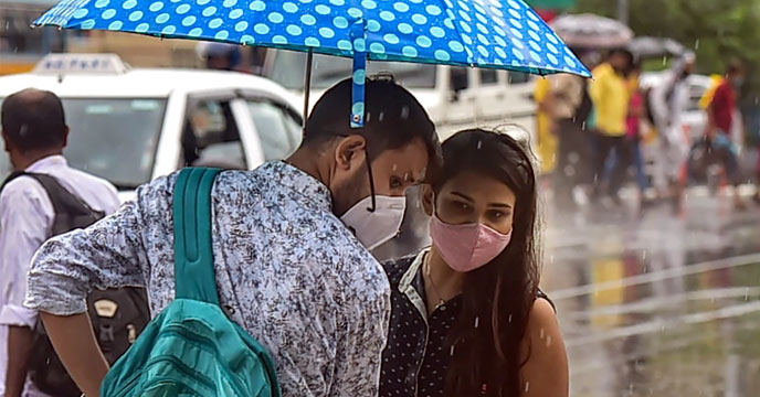 rain in Kolkata during Pujo