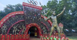 gidhni sporting club puja