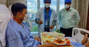 Special food for patients in Pujo