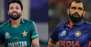 Pakistani batsman Rizwan responded by supporting Mohammad Shami