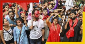 ABVP-AISA clashed again at JNU premises