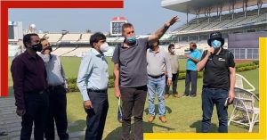 New Zealand cricket delegation visits Eden Gardens