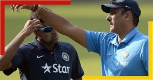 Ashwin and Ravi Shastri