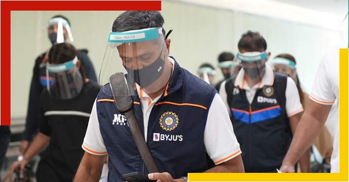 Indian cricket team arrives in South Africa