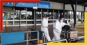 Omicron-infected person