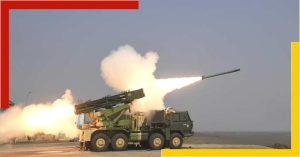 Pinaka rocket luncher system