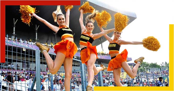 Sunrisers Hyderabad IPL cheerleaders