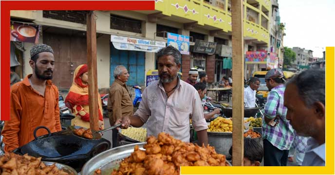 Ahmedabad municipality for closing non-vegetarian food stalls in the state