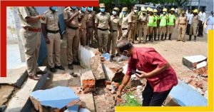 school wall collapse in Tirunelveli