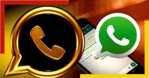 Bring a touch of 'golden' color to the WhatsApp logo