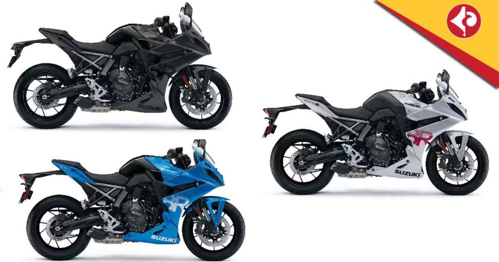 2025 Suzuki GSX-8R launched in 3 colours