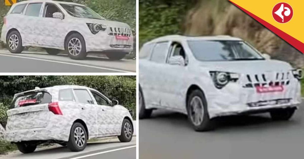 2026 Mahindra XUV700 facelift spotted for the first time