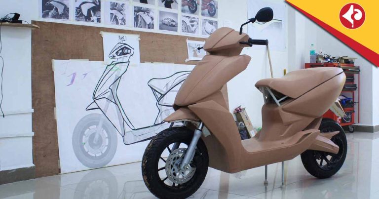 Ather Working on Entry-Level Electric Scooter; Design Leaked
