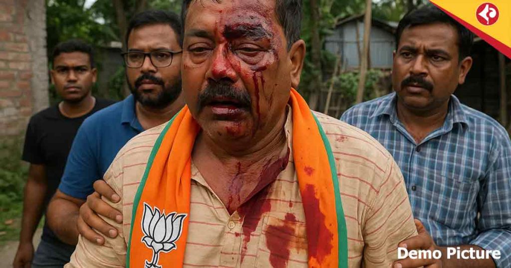 BJP Worker Assaults Booth President at MLA’s Residence in Bongaon