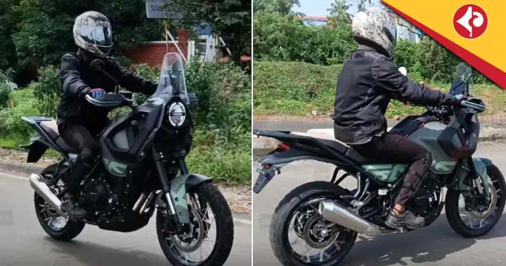 ⁠Brixton Crossfire 500 Storr spotted testing in India