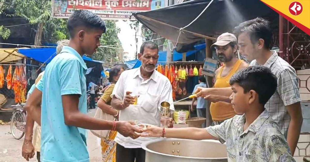Bhawaniganj Temple Distributes Free Sharbat to Ease Cooch Behar Heatwave