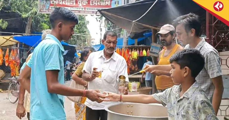 Bhawaniganj Temple Distributes Free Sharbat to Ease Cooch Behar Heatwave