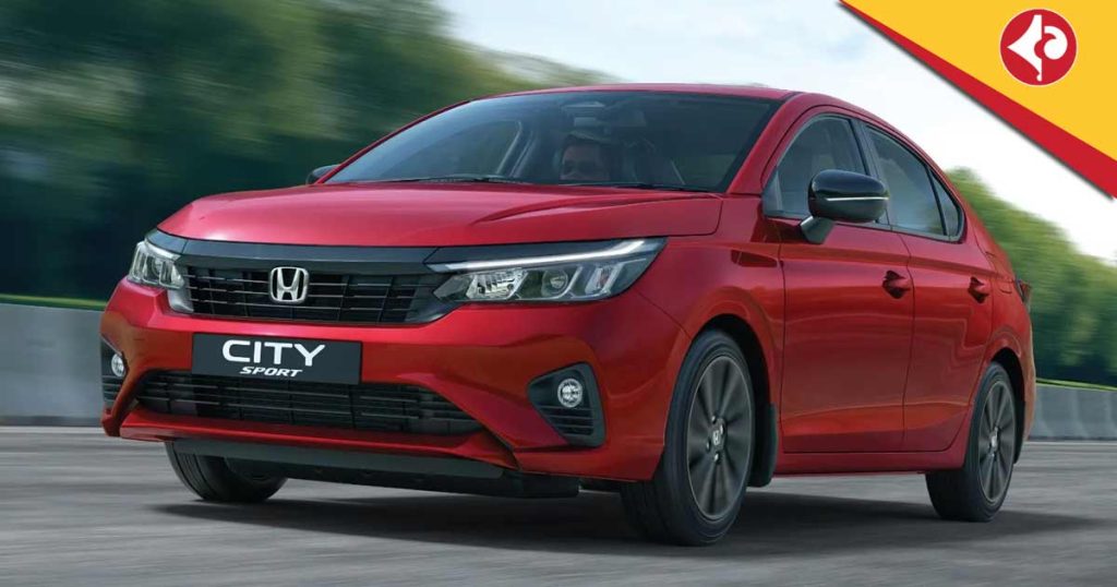 Honda City Sport Edition launched