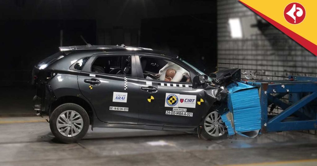 Maruti Suzuki Baleno achieves 4 stars in BNCAP crash test