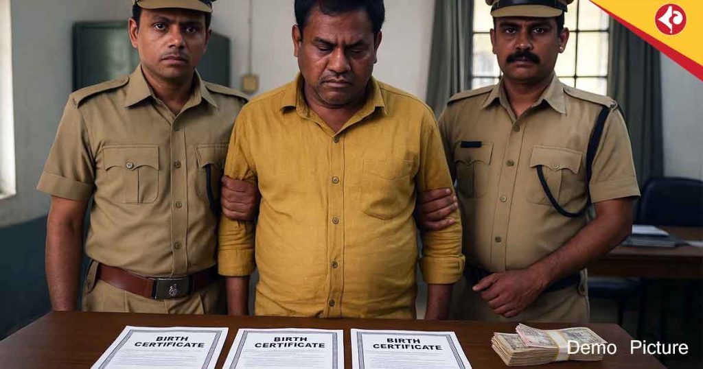 Panchayat Worker Arrested in Kolkata for Fake Birth Certificate Scam