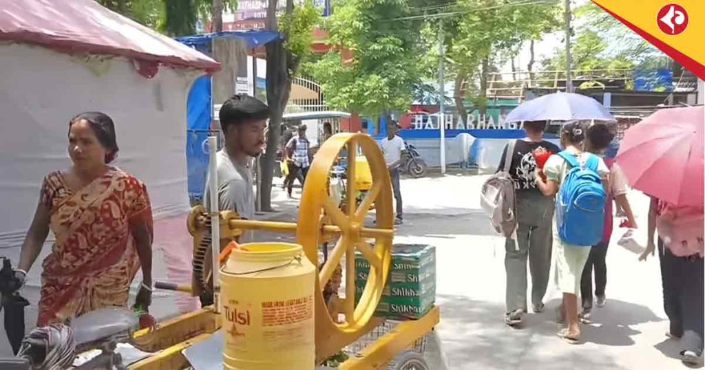 North Bengal, Heatwave, Vendors’ Income,Sugarcane Juice,