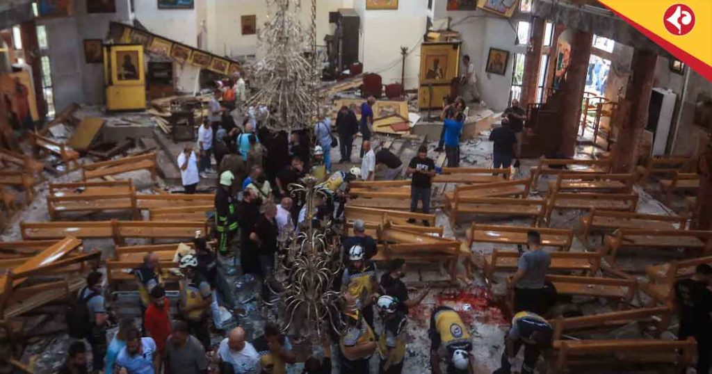 ISIS Claims Deadly Blast at Mar Elias Church in Syria’s Capital Damascus