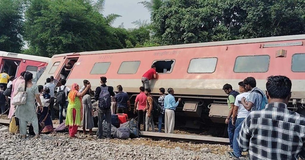 Tamil Nadu Train Derailment: Passengers Escape Unharmed in Close Call
