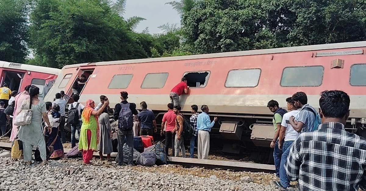 Tamil Nadu Train Derailment: Passengers Escape Unharmed in Close Call